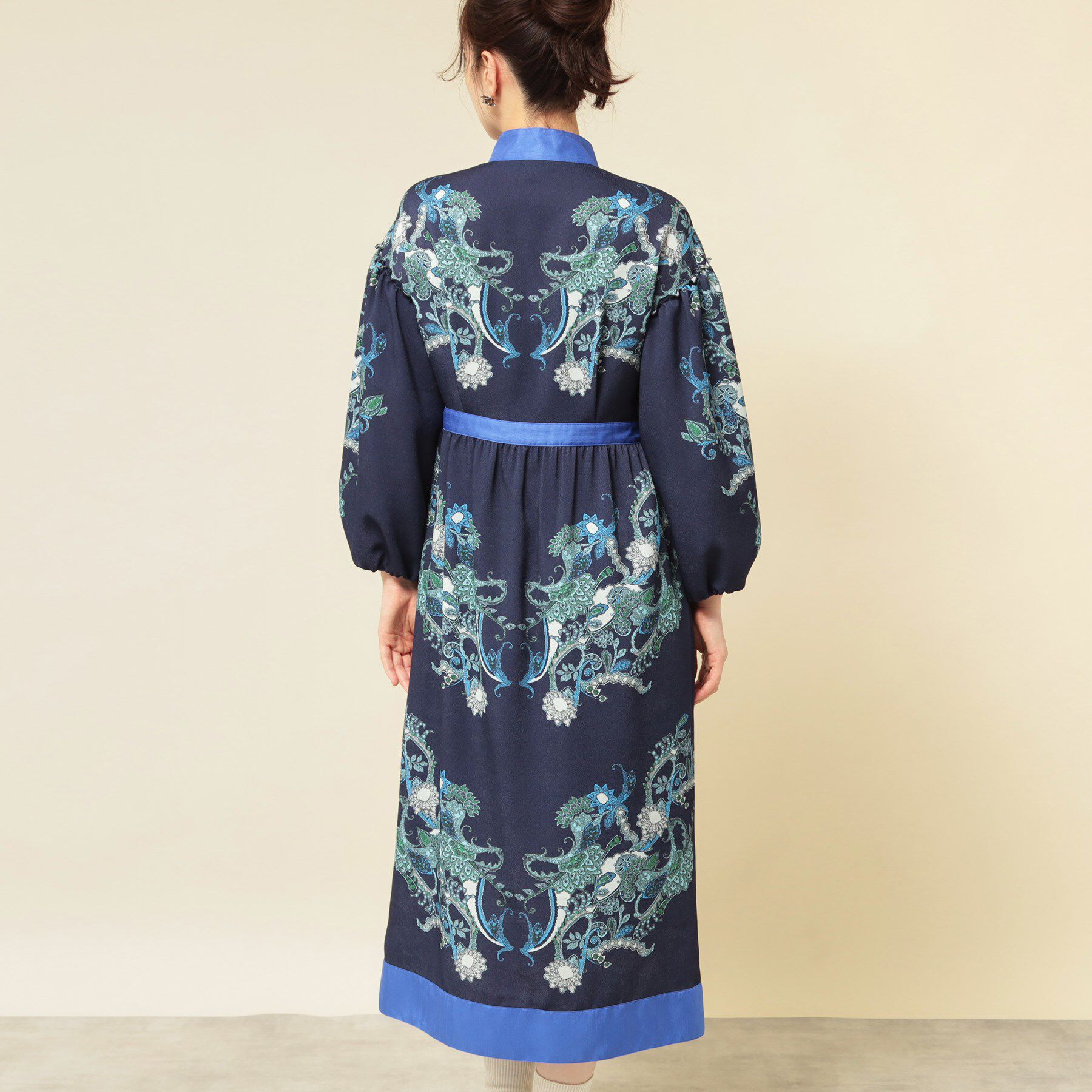 SunaUna「【COLLECTION LINE】オリエンタルパネル柄ワンピース」|ワンピース|