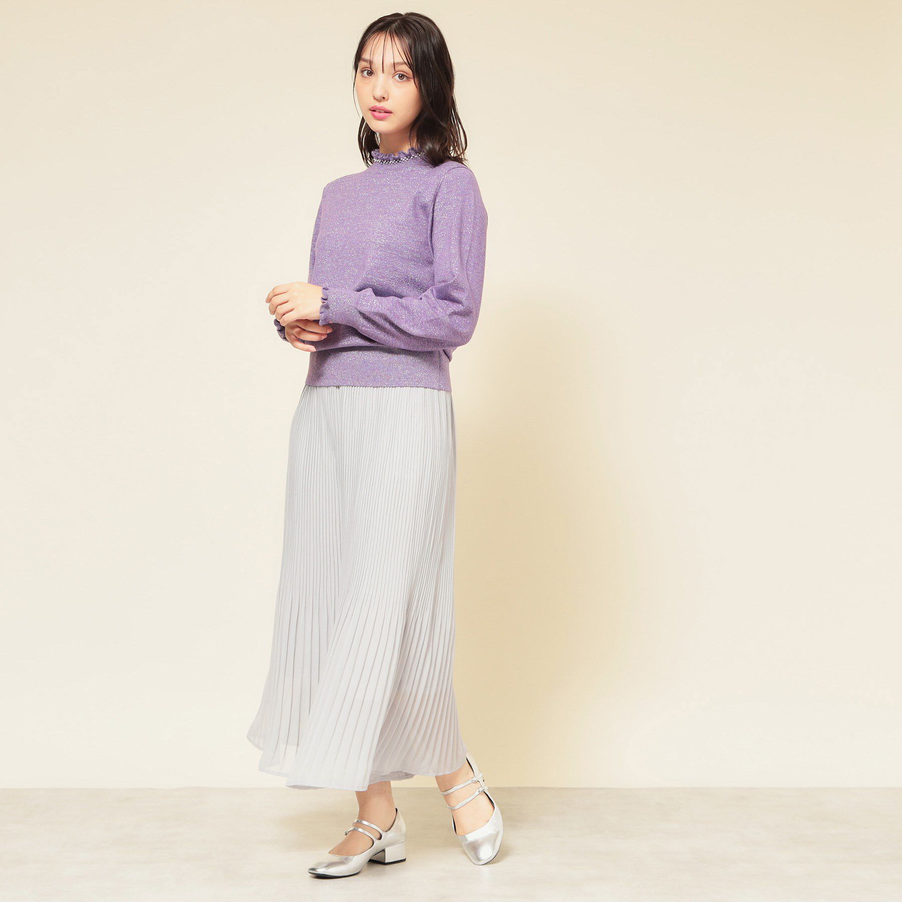 SunaUna「【大人気／セットアップ可】プリーツパンツ」|その他|