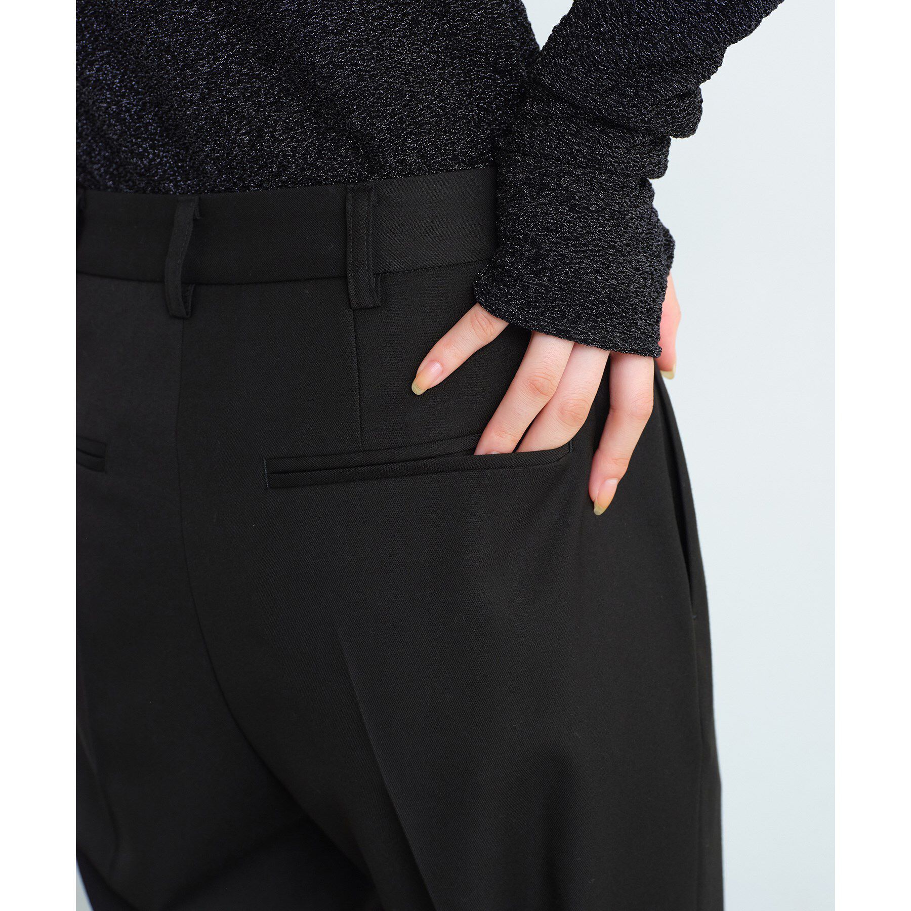 CODE A「gabardine semi flare pants」|その他|