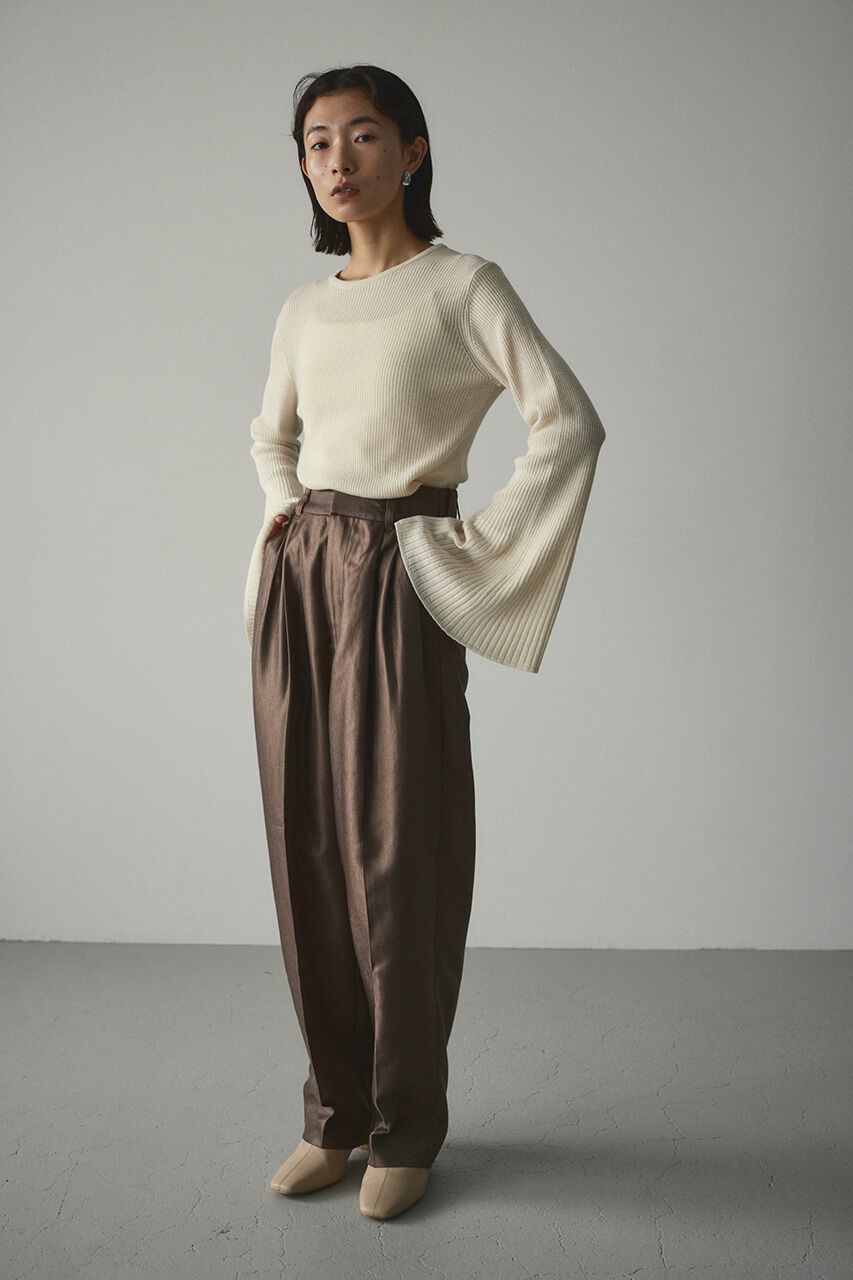 STYLEMIXER「ベルスリーブソフトニット」|ニット・セーター|