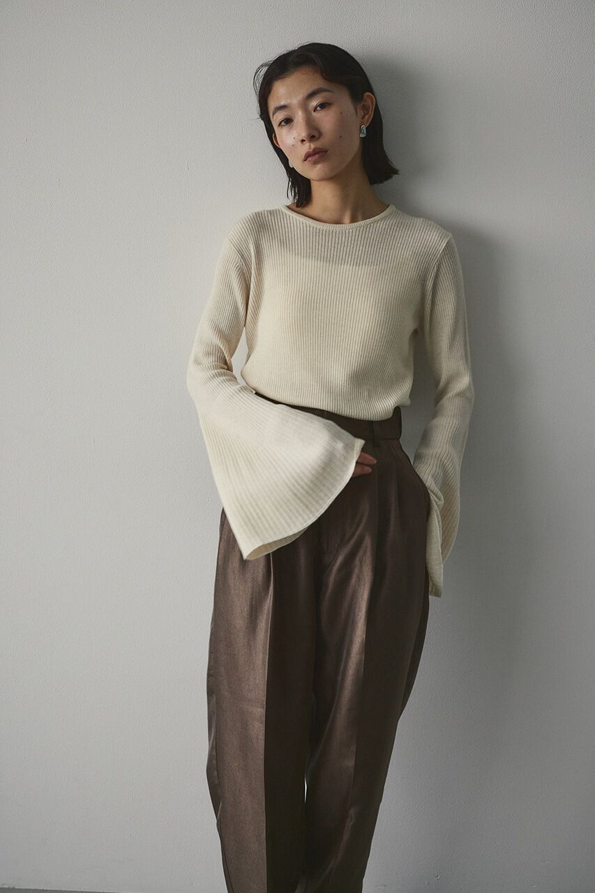 STYLEMIXER「ベルスリーブソフトニット」|ニット・セーター|