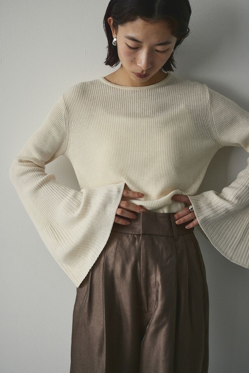 STYLEMIXER「ベルスリーブソフトニット」|ニット・セーター|