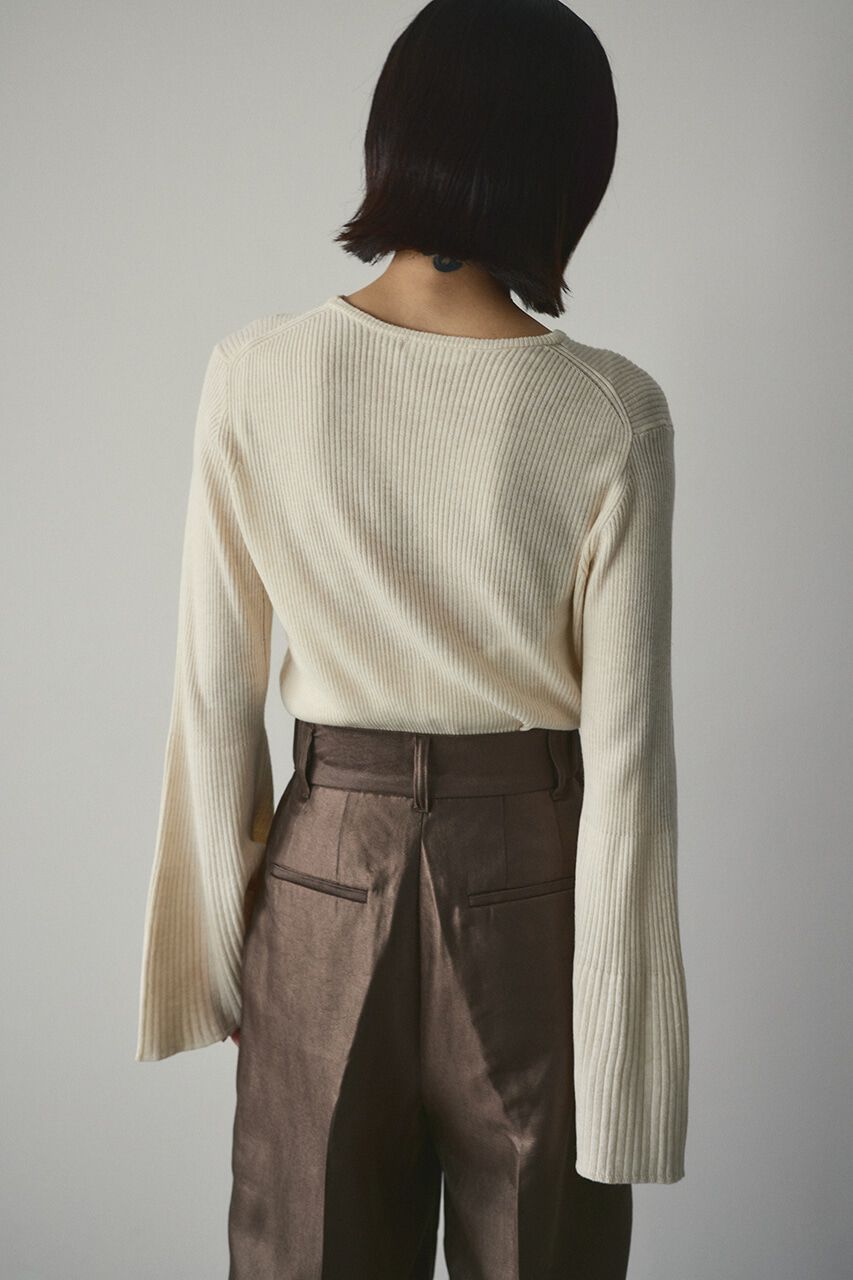 STYLEMIXER「ベルスリーブソフトニット」|ニット・セーター|