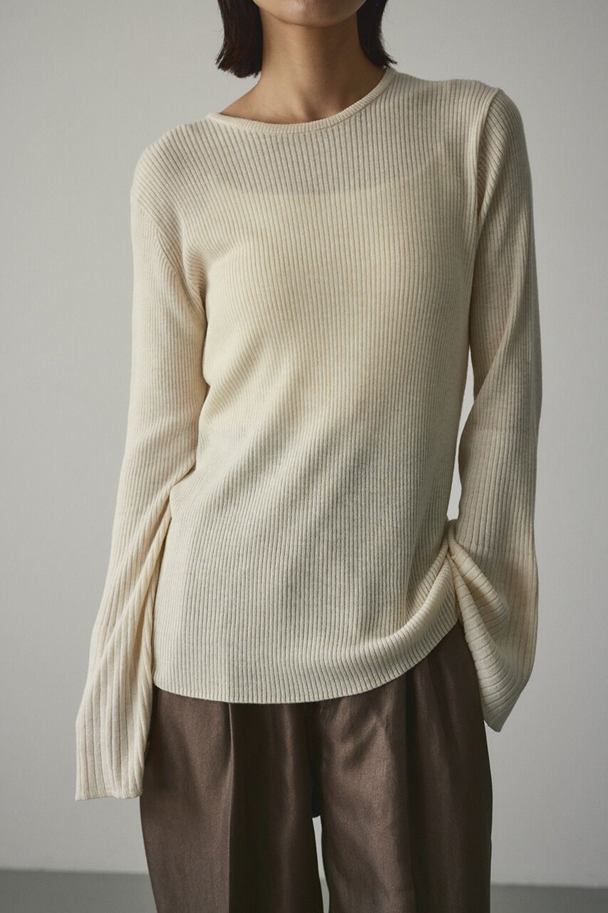 STYLEMIXER「ベルスリーブソフトニット」|ニット・セーター|