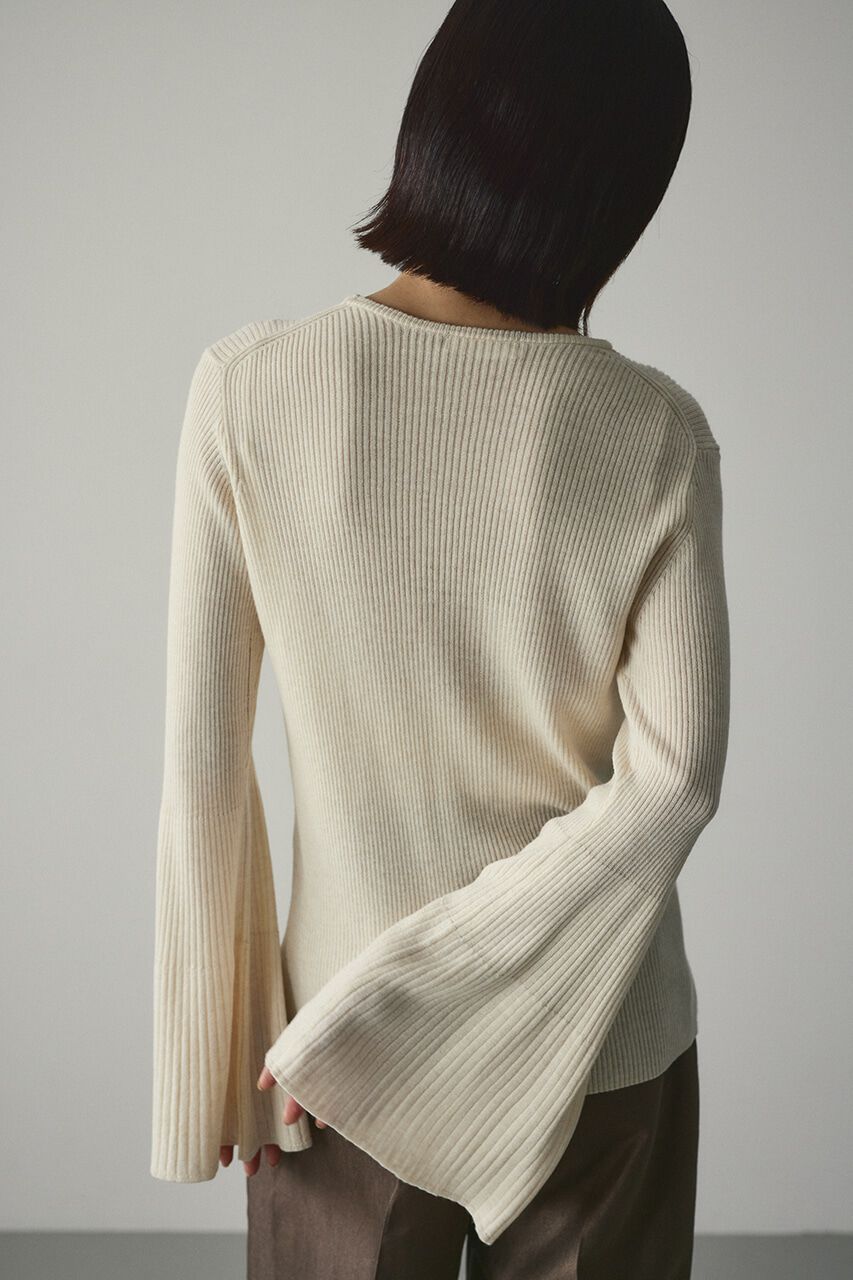 STYLEMIXER「ベルスリーブソフトニット」|ニット・セーター|