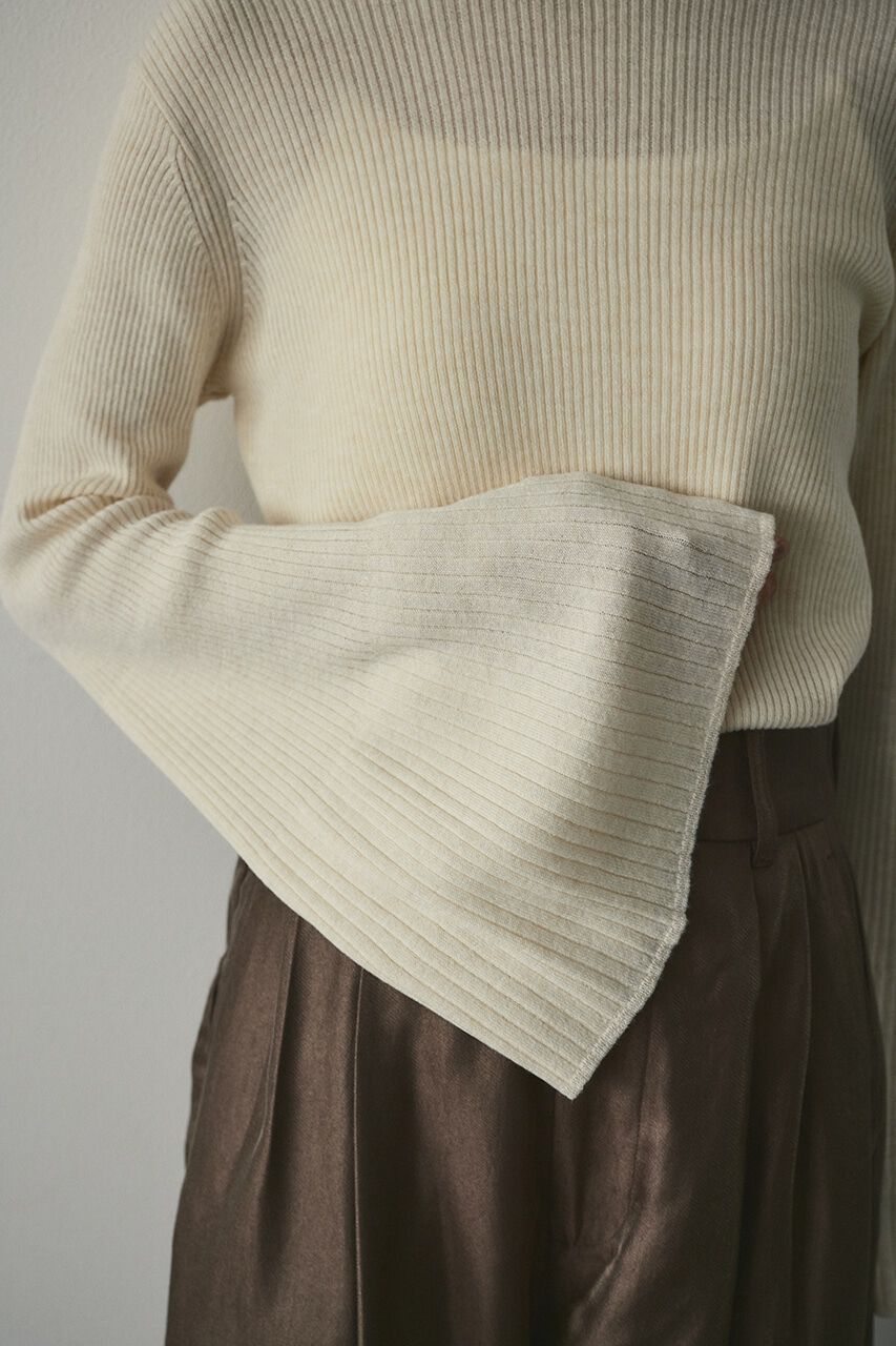 STYLEMIXER「ベルスリーブソフトニット」|ニット・セーター|