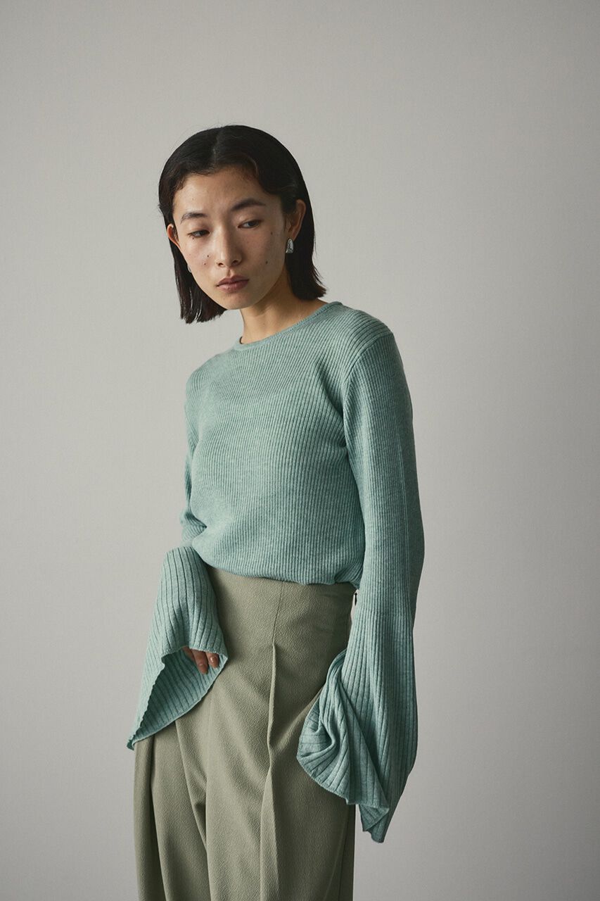 STYLEMIXER「ベルスリーブソフトニット」|ニット・セーター|