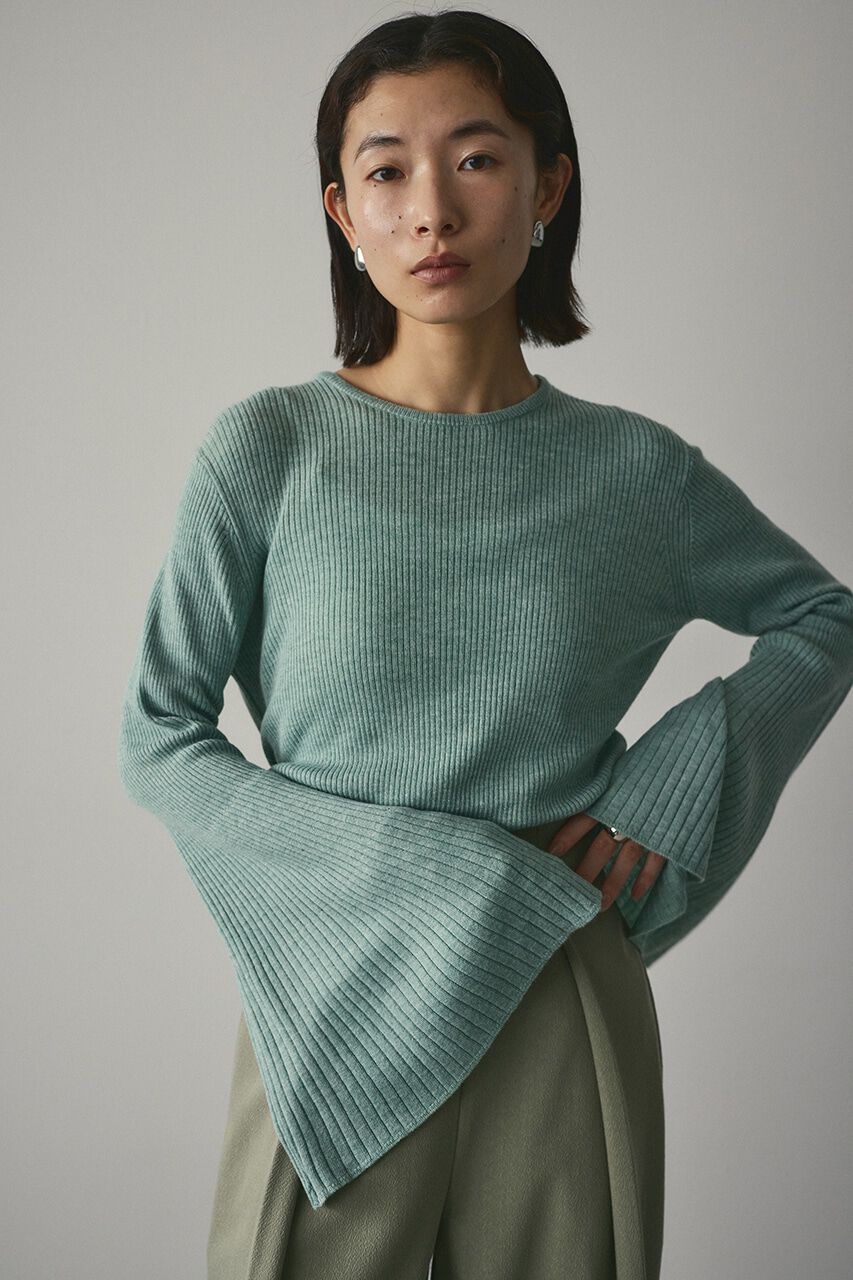 STYLEMIXER「ベルスリーブソフトニット」|ニット・セーター|