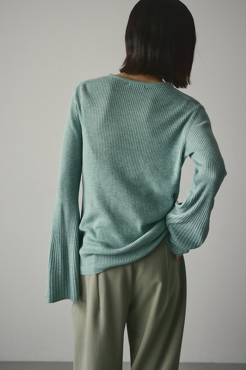 STYLEMIXER「ベルスリーブソフトニット」|ニット・セーター|