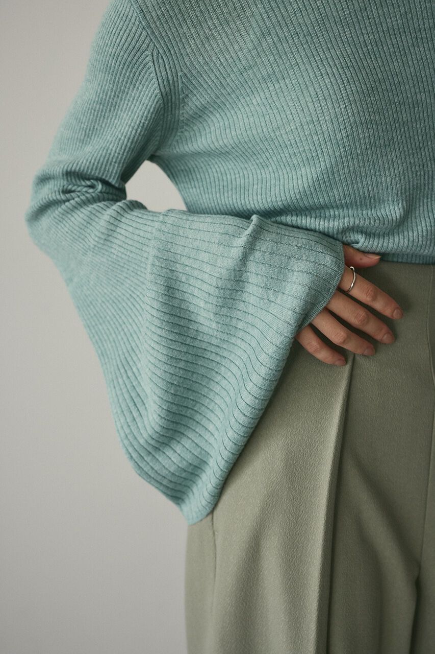 STYLEMIXER「ベルスリーブソフトニット」|ニット・セーター|