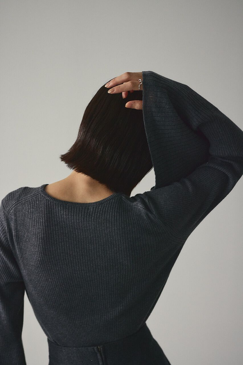 STYLEMIXER「ベルスリーブソフトニット」|ニット・セーター|