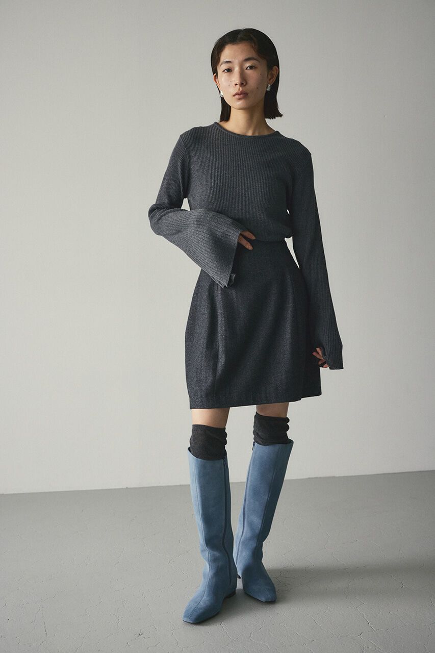 STYLEMIXER「ベルスリーブソフトニット」|ニット・セーター|