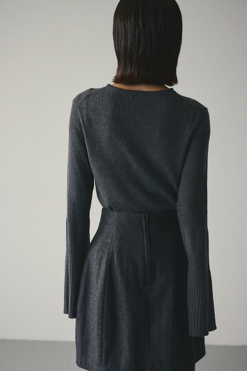 STYLEMIXER「ベルスリーブソフトニット」|ニット・セーター|