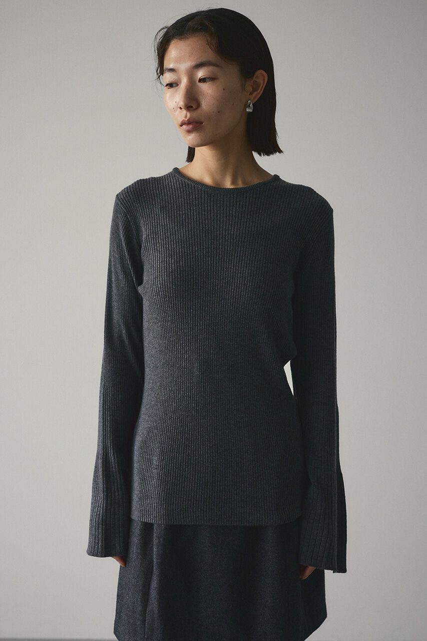 STYLEMIXER「ベルスリーブソフトニット」|ニット・セーター|