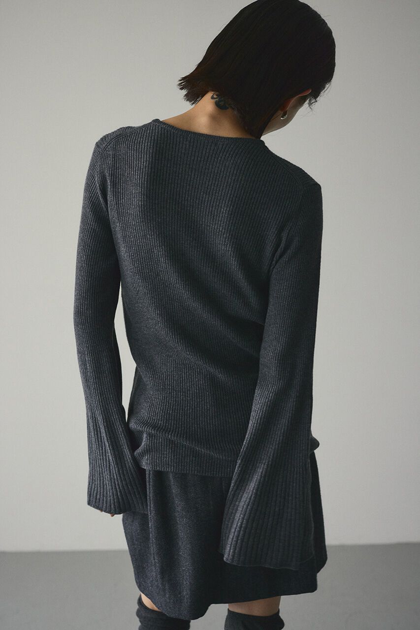 STYLEMIXER「ベルスリーブソフトニット」|ニット・セーター|