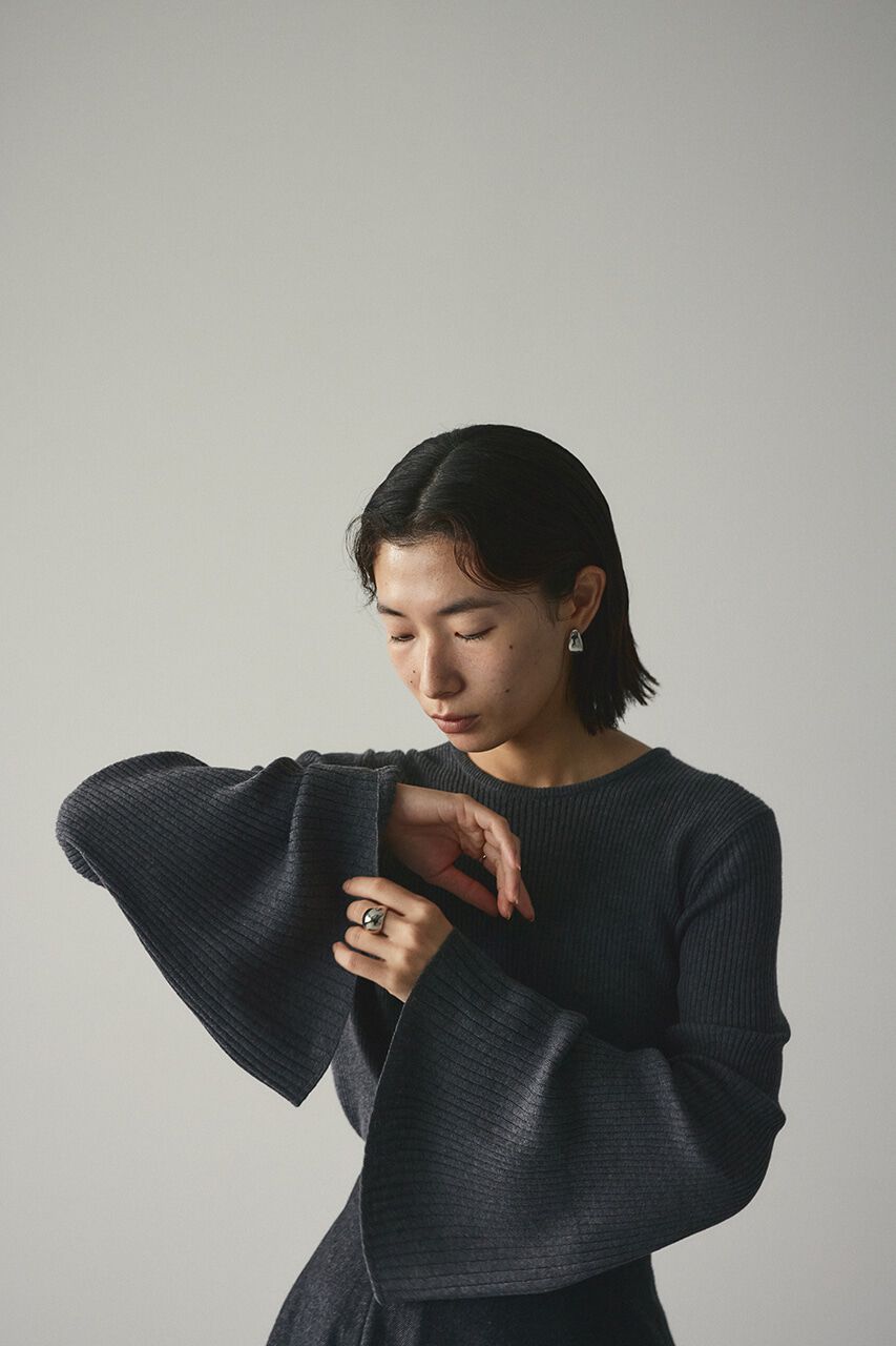 STYLEMIXER「ベルスリーブソフトニット」|ニット・セーター|