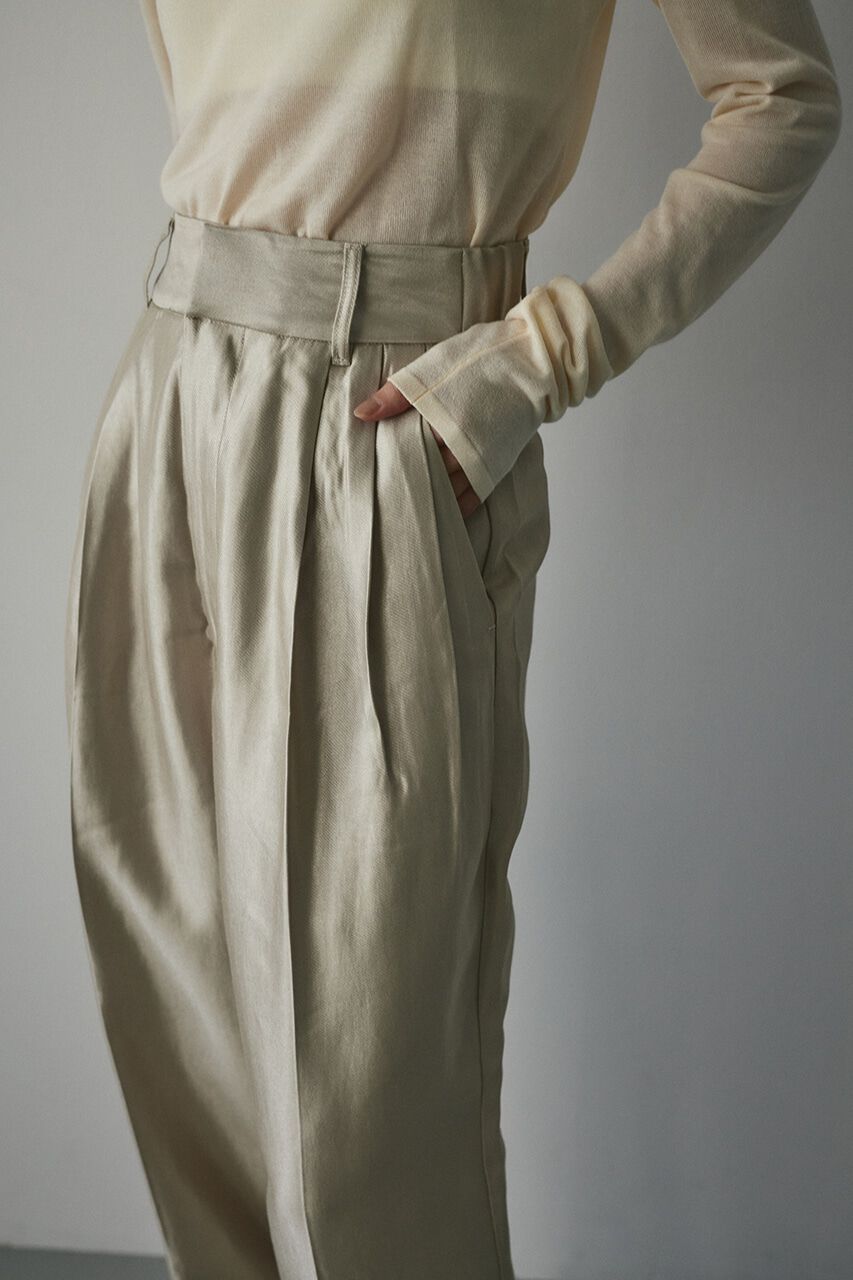 STYLEMIXER「シャンタンタックパンツ」|その他|