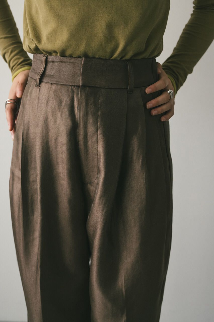 STYLEMIXER「シャンタンタックパンツ」|その他|