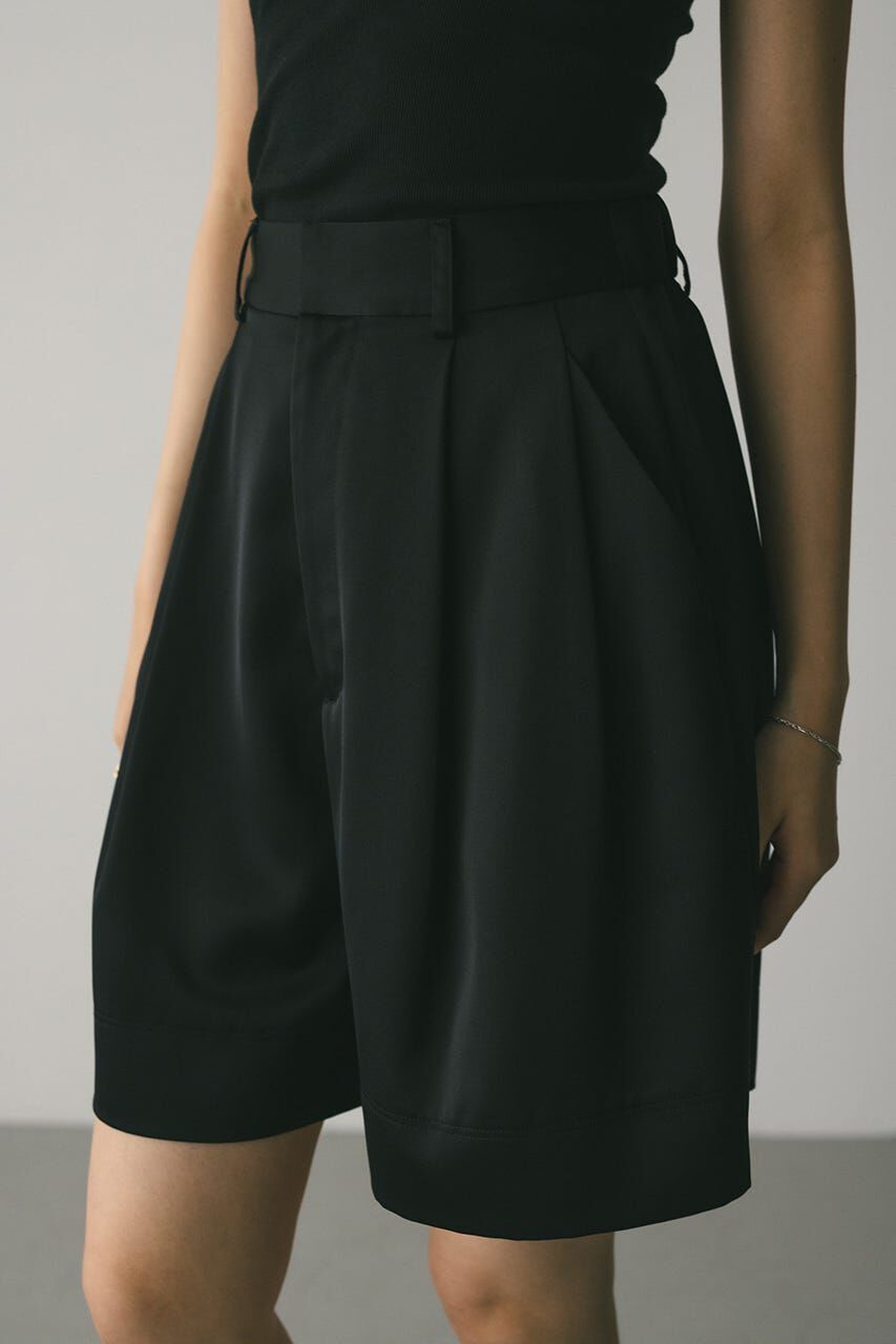 STYLEMIXER「サテンハーフパンツ」|その他|BLK