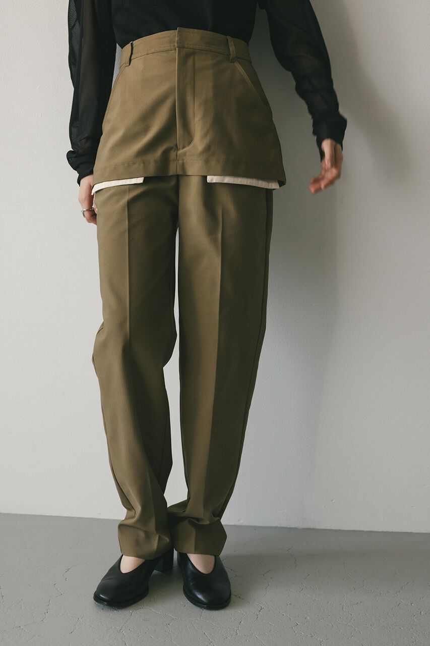 STYLEMIXER「レイヤーセンタープレスパンツ」|その他|