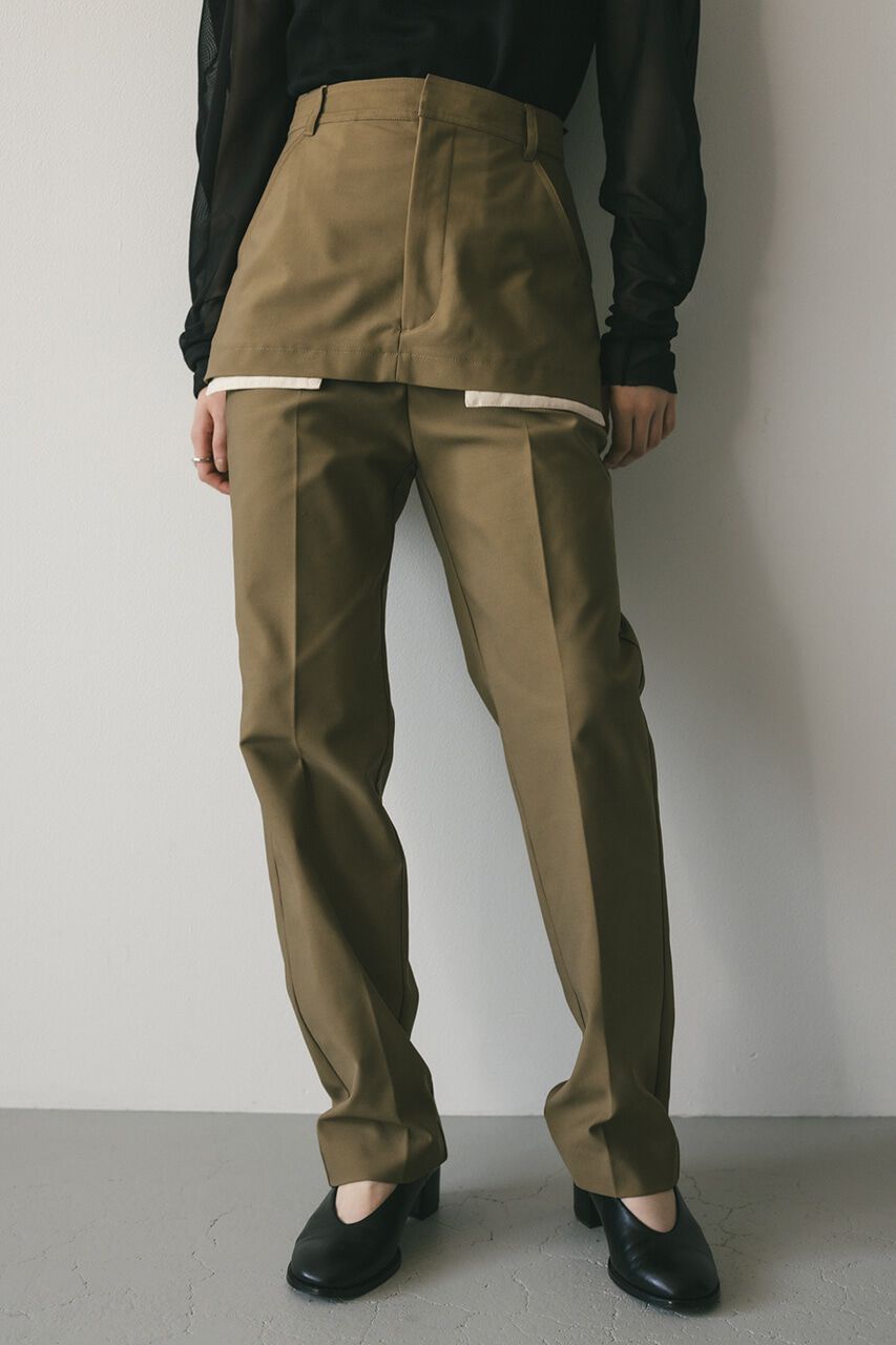 STYLEMIXER「レイヤーセンタープレスパンツ」|その他|