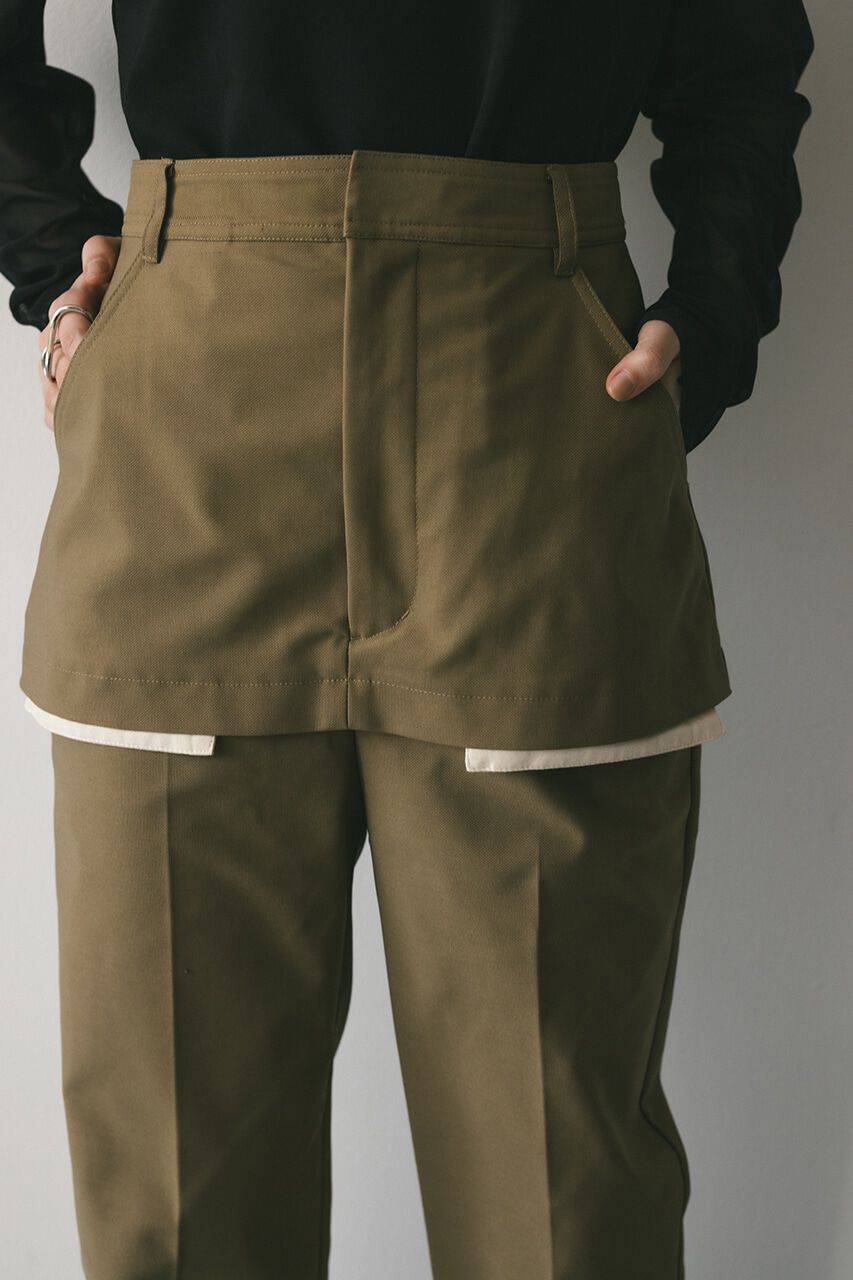 STYLEMIXER「レイヤーセンタープレスパンツ」|その他|