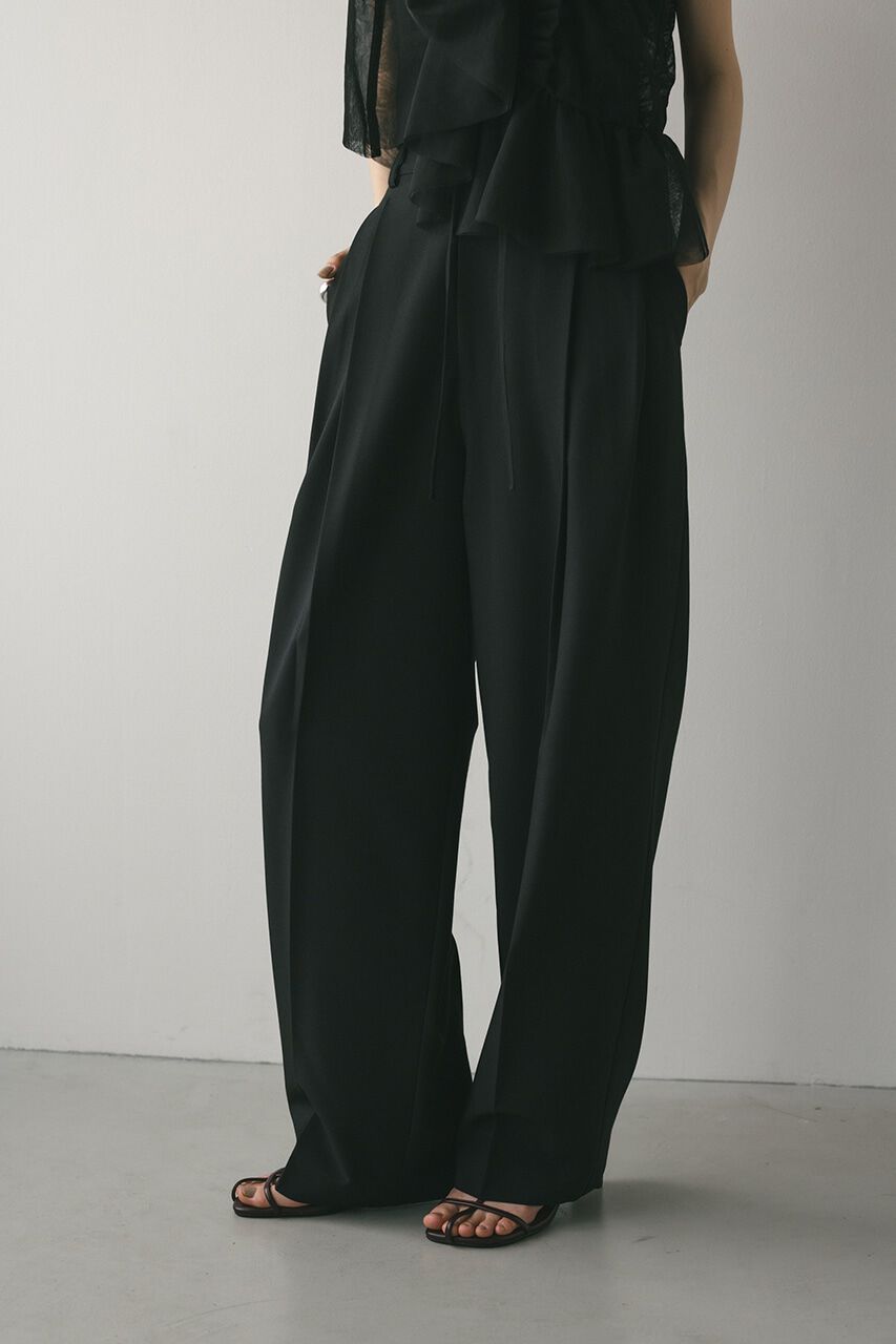 STYLEMIXER「ベーシックツータックパンツ」|その他|BLK