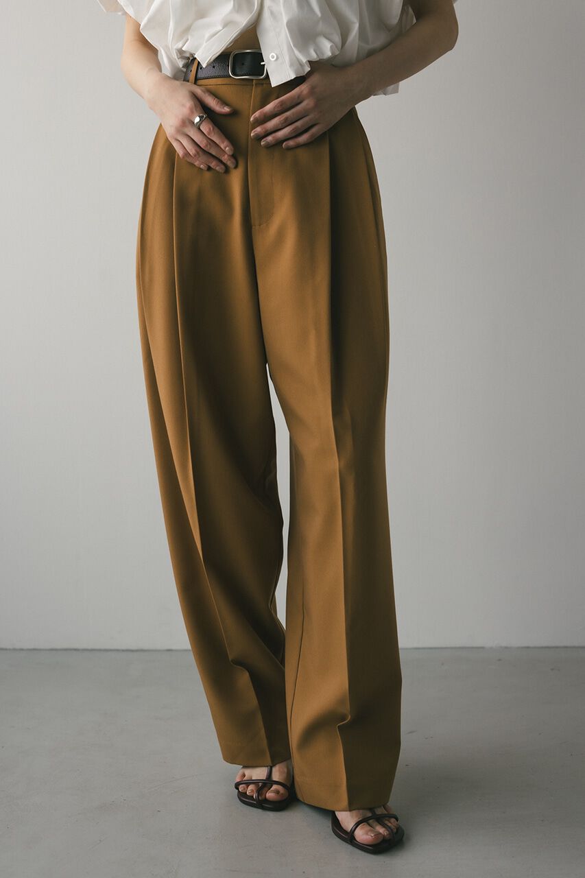 STYLEMIXER「ベーシックツータックパンツ」|その他|BEG