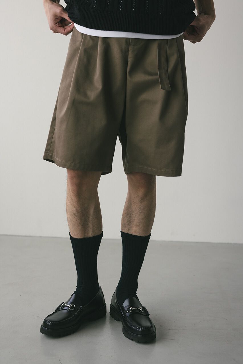 STYLEMIXER「フロントベルトハーフパンツ」|その他|