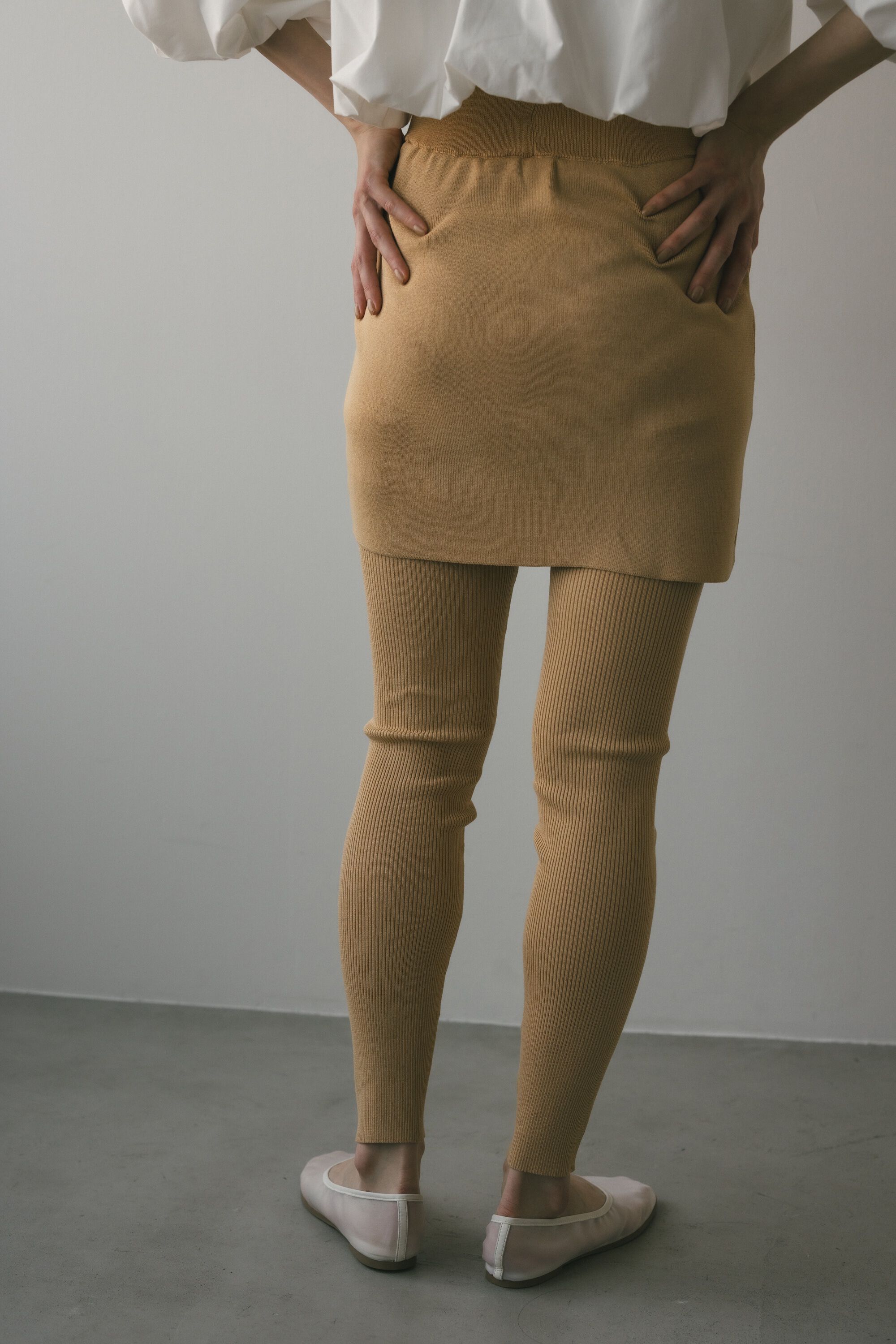 STYLEMIXER「ドライニットミニスカートパンツ」|その他|