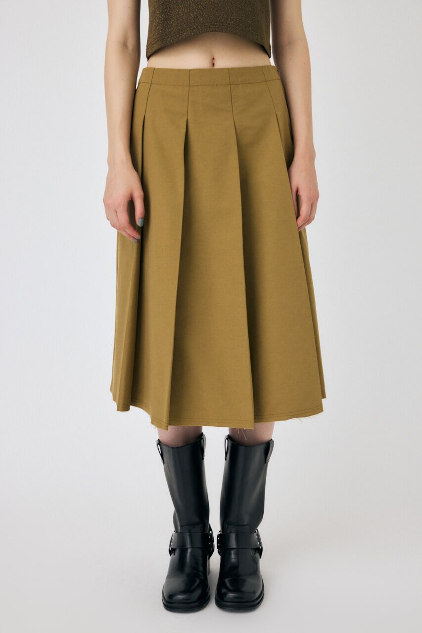 MOUSSY「PLEATS ミディタックスカート」|スカート|