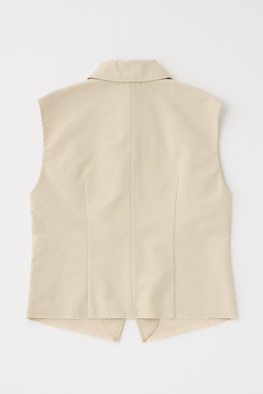 MOUSSY「SINGLE COLLAR タックベスト」|ダウンベスト・ベスト|