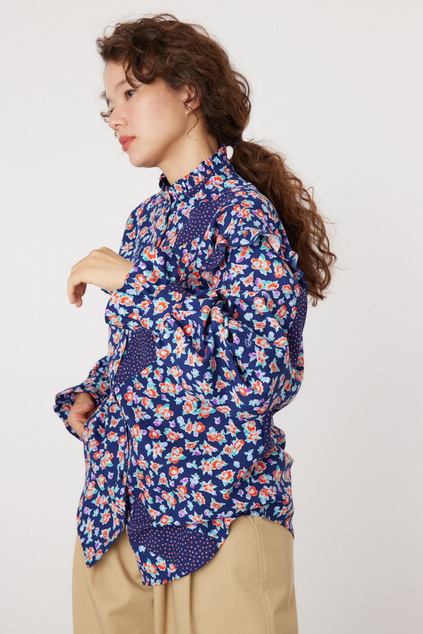 RODEO CROWNS「floral ブラウス」|シャツ・ブラウス|