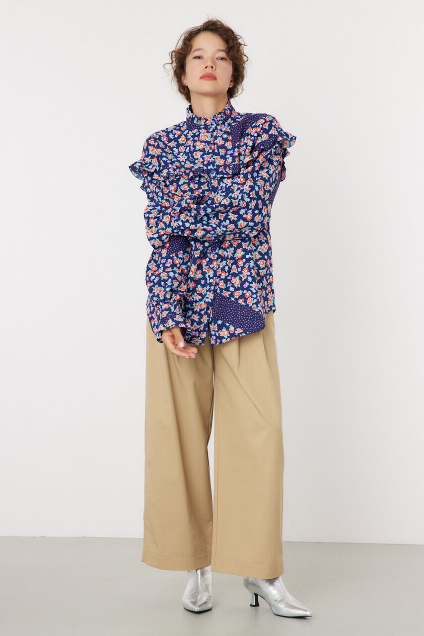 RODEO CROWNS「floral ブラウス」|シャツ・ブラウス|