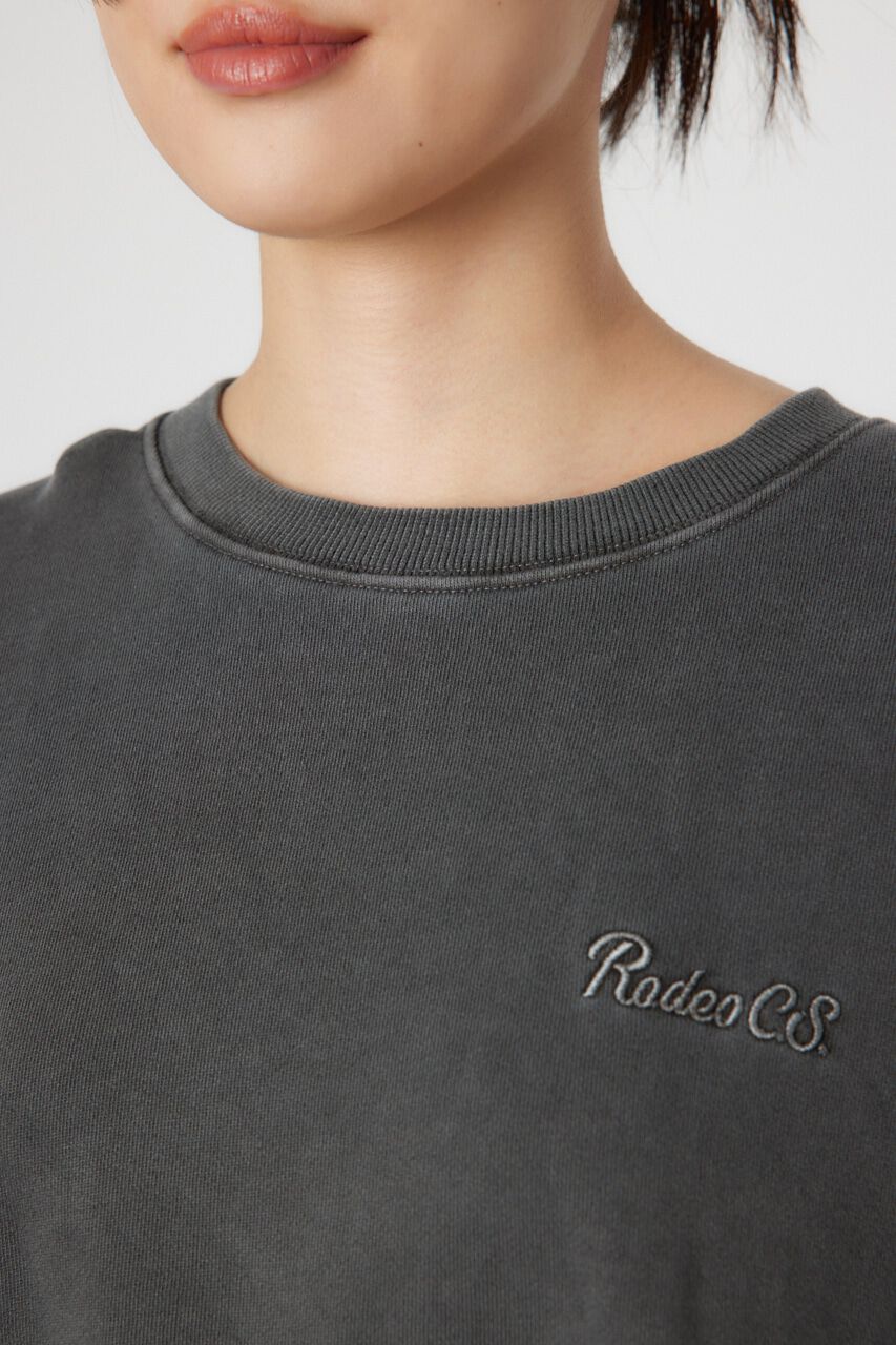 RODEO CROWNS「ピグメント布帛ドッキングトップス」|Tシャツ・カットソー|