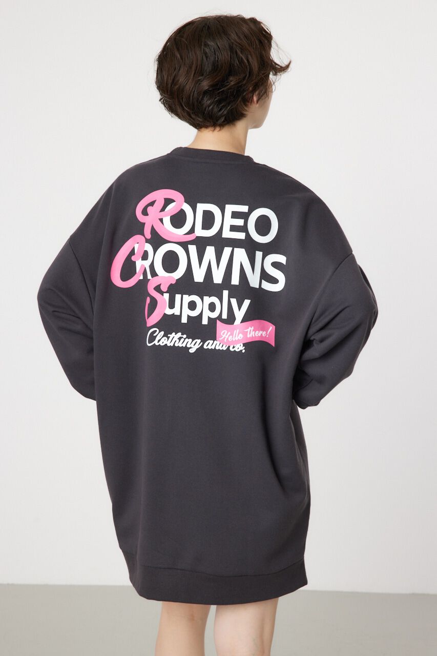 RODEO CROWNS「RCSスウェットワンピース」|ワンピース|L/BLK1