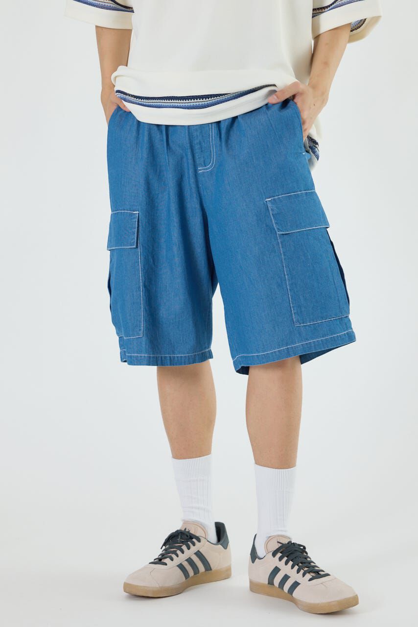 RODEO CROWNS「ライトデニムカーゴショーツ」|その他|