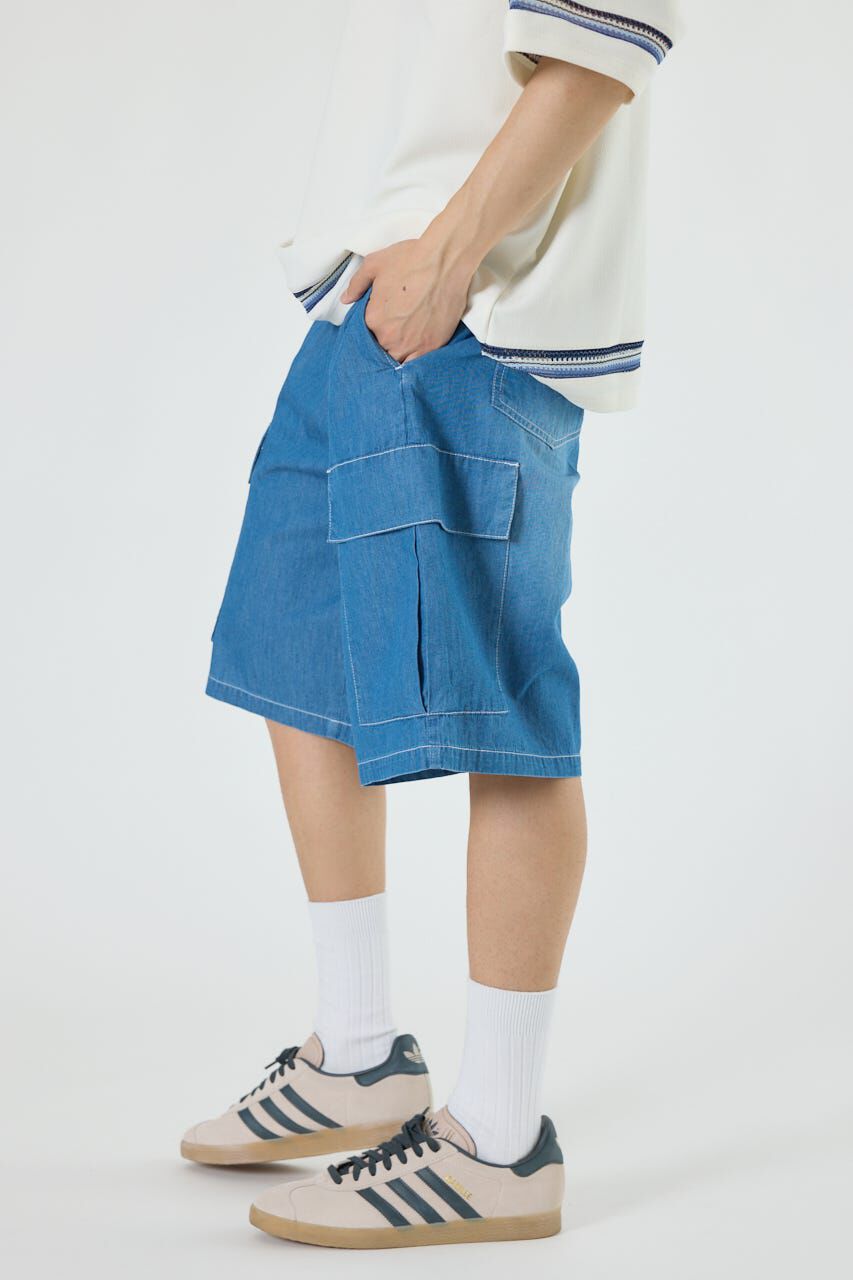 RODEO CROWNS「ライトデニムカーゴショーツ」|その他|