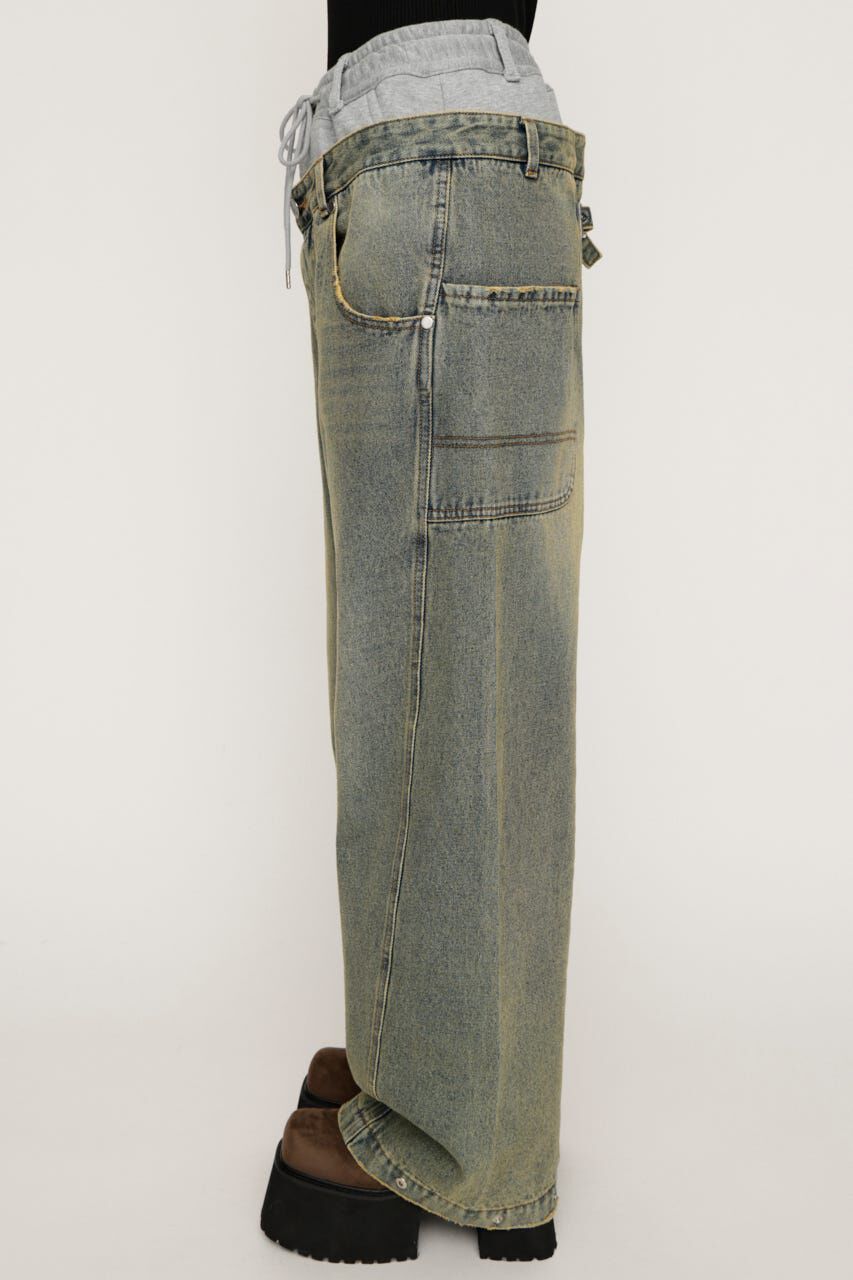 SLY「LAYERED WAIST DOCKING パンツ」|その他|