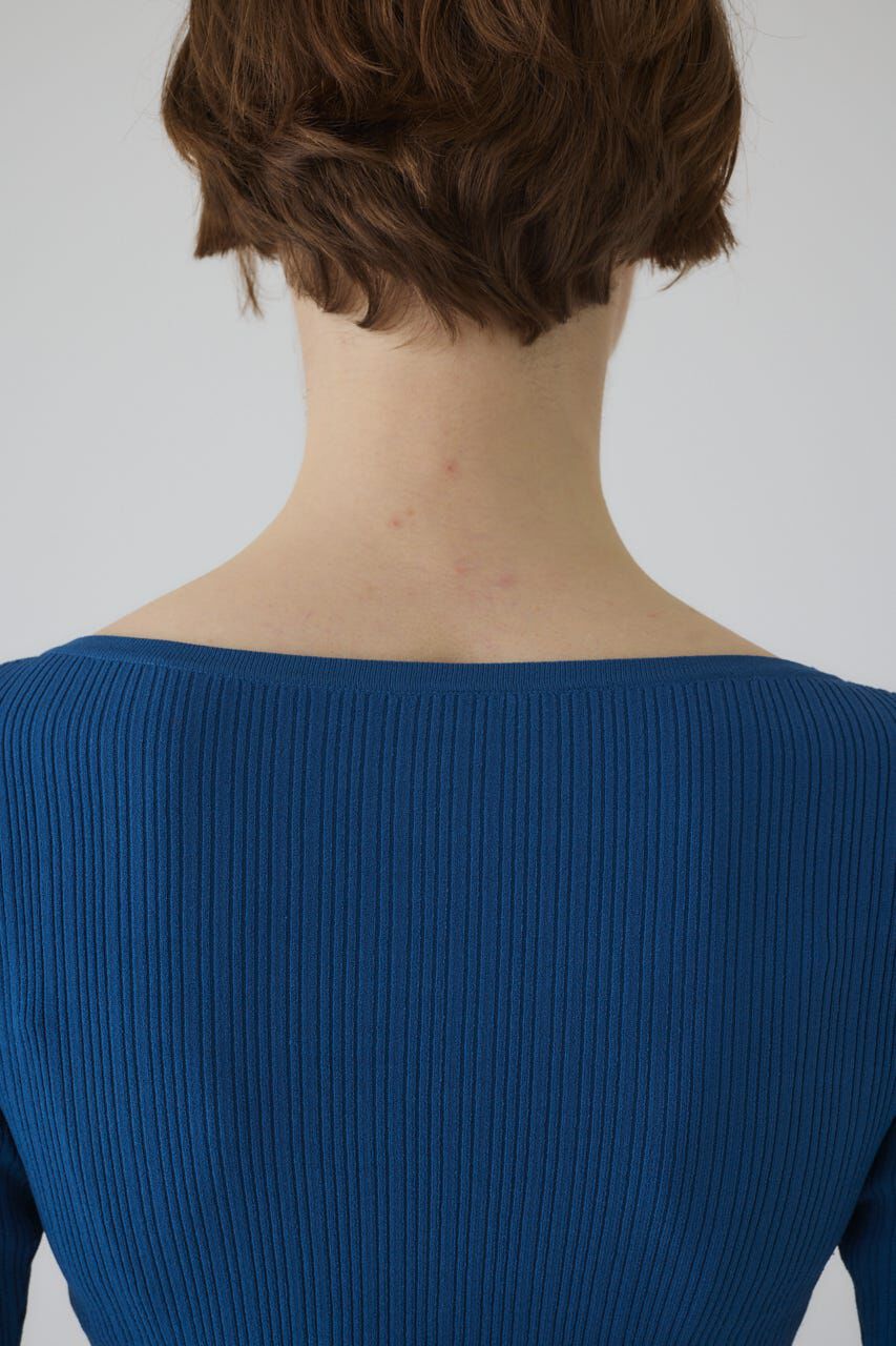 RIM.ARK 「Rib zipper knit tops」|ニット・セーター|