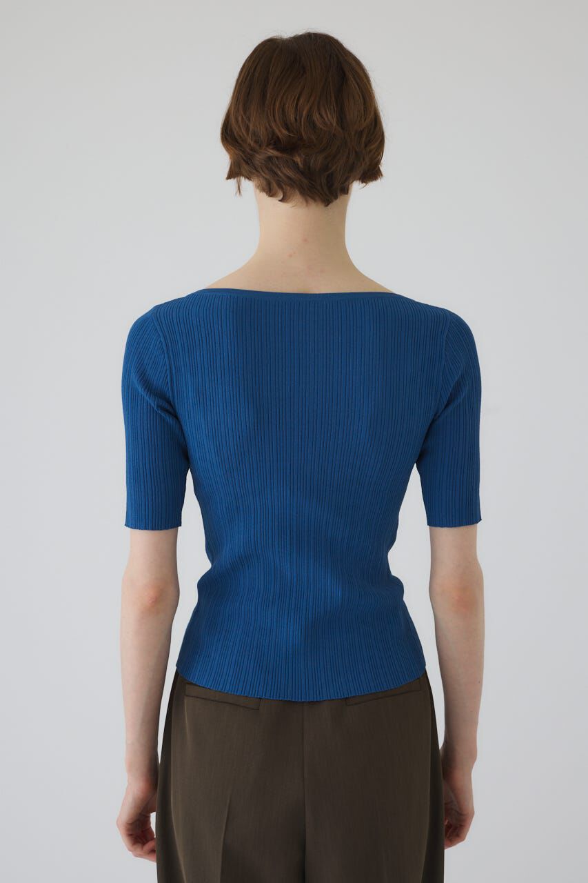 RIM.ARK 「Rib zipper knit tops」|ニット・セーター|