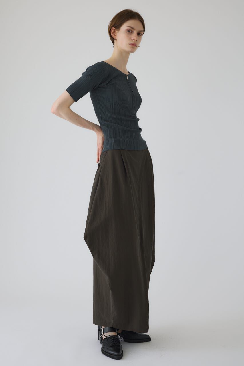 RIM.ARK 「Rib zipper knit tops」|ニット・セーター|