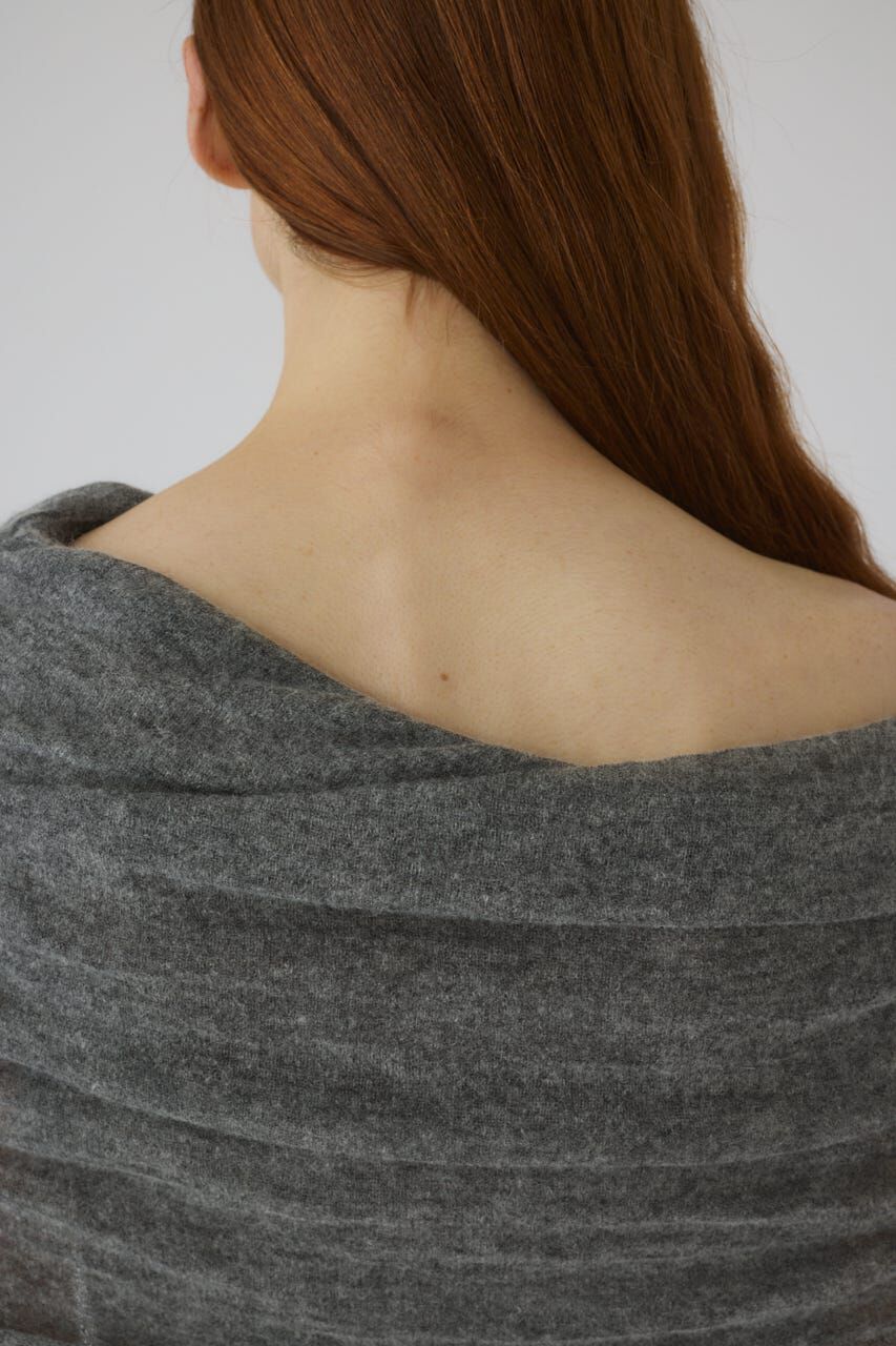 RIM.ARK 「Off shoulder compact tops」|ニット・セーター|