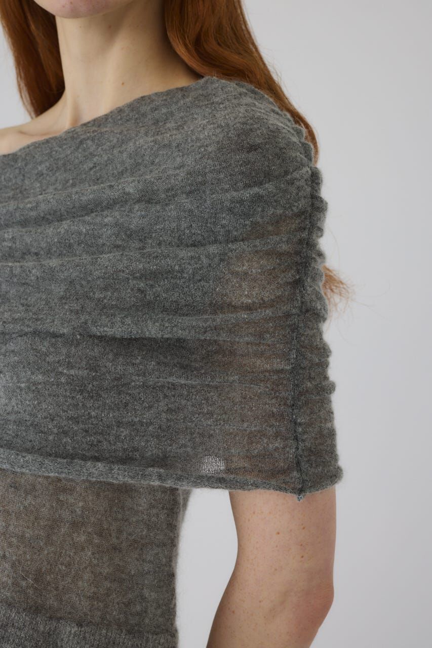 RIM.ARK 「Off shoulder compact tops」|ニット・セーター|