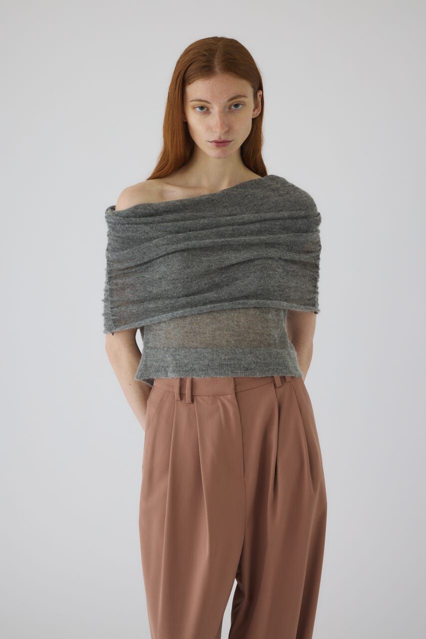 RIM.ARK 「Off shoulder compact tops」|ニット・セーター|