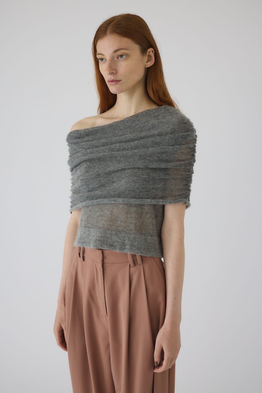 RIM.ARK 「Off shoulder compact tops」|ニット・セーター|