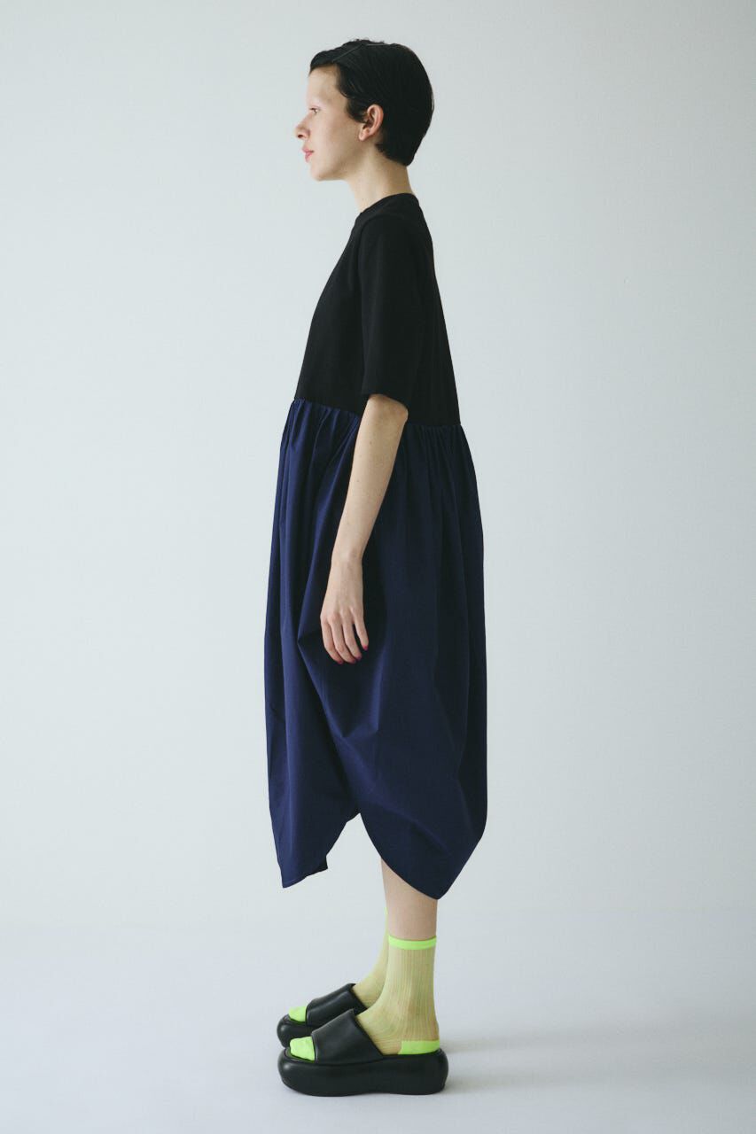 HeRIN.CYE「Cut docking shirt dress」|ワンピース|