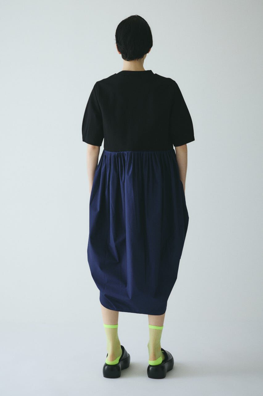 HeRIN.CYE「Cut docking shirt dress」|ワンピース|