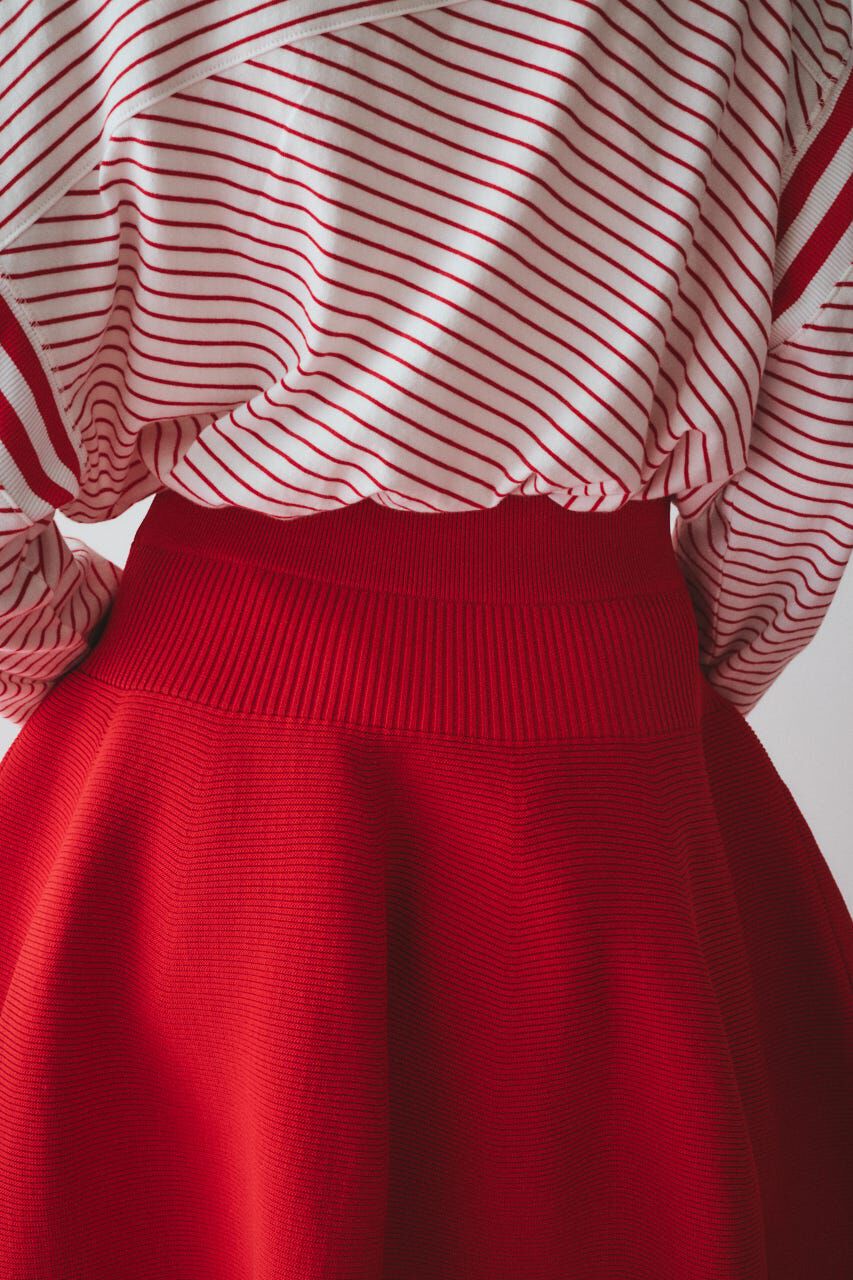 HeRIN.CYE「Jersey volume knit skirt」|スカート|