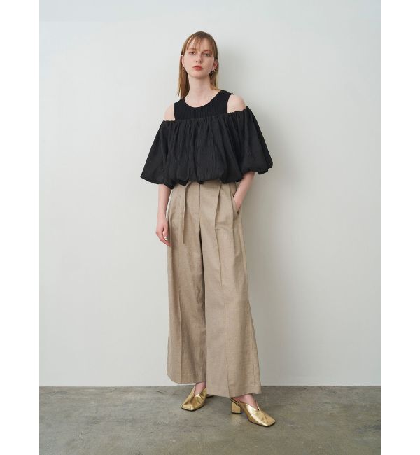 ELENDEEK「BELT SET TUCK WIDE PT」|その他|